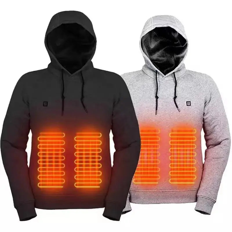 5 Zone Heating Hoodie Smart Heated